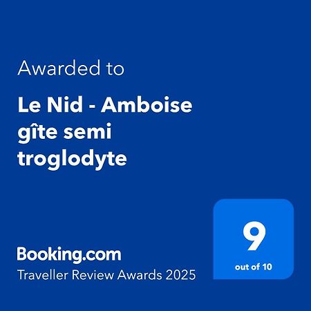 Le Nid - Amboise Gite Semi Troglodyte מראה חיצוני תמונה